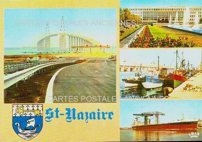 Cartes postales anciennes > CARTES POSTALES > carte postale ancienne > cartes-postales-ancienne.com Pays de la loire Loire atlantique Saint Nazaire