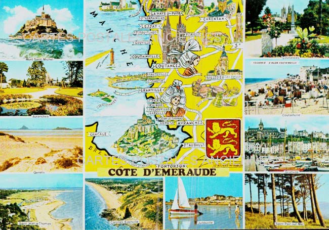 Cartes postales anciennes > CARTES POSTALES > carte postale ancienne > cartes-postales-ancienne.com Normandie Manche Jullouville