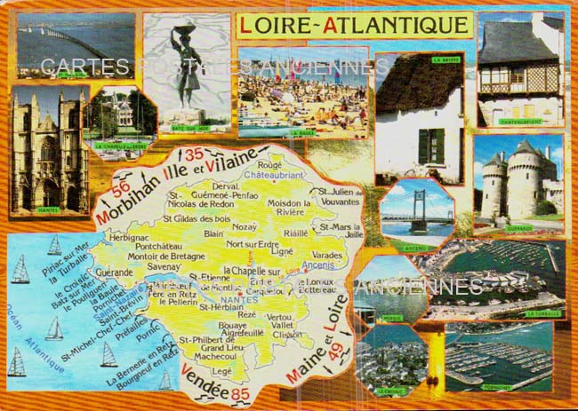 Cartes postales anciennes > CARTES POSTALES > carte postale ancienne > cartes-postales-ancienne.com Pays de la loire Loire atlantique Guerande