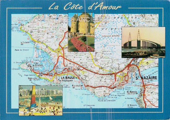 Cartes postales anciennes > CARTES POSTALES > carte postale ancienne > cartes-postales-ancienne.com Pays de la loire La Baule Escoublac