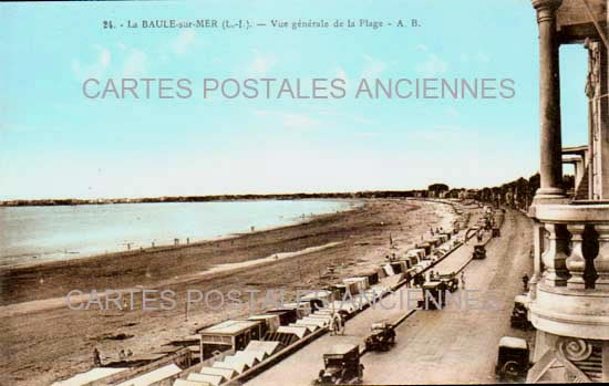 Cartes postales anciennes > CARTES POSTALES > carte postale ancienne > cartes-postales-ancienne.com Pays de la loire La Baule Escoublac