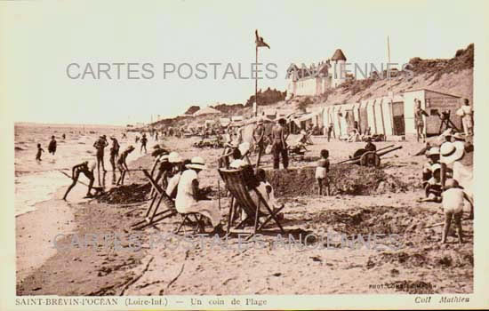 Cartes postales anciennes > CARTES POSTALES > carte postale ancienne > cartes-postales-ancienne.com Pays de la loire Loire atlantique Saint-Brevin-l'Ocean