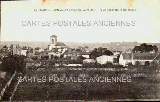 Cartes postales anciennes > CARTES POSTALES > carte postale ancienne > cartes-postales-ancienne.com Pays de la loire Loire atlantique Saint Julien De Concelles