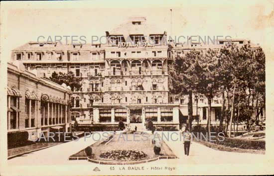 Cartes postales anciennes > CARTES POSTALES > carte postale ancienne > cartes-postales-ancienne.com Pays de la loire La Baule Escoublac