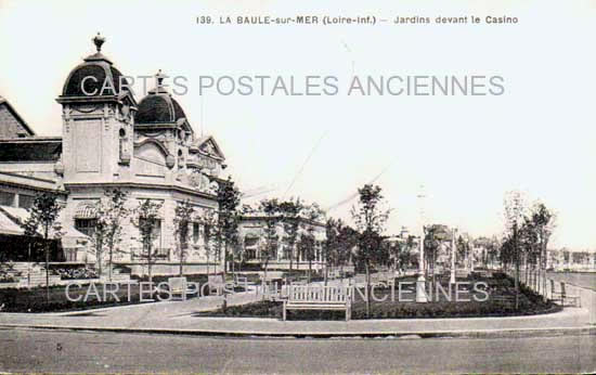 Cartes postales anciennes > CARTES POSTALES > carte postale ancienne > cartes-postales-ancienne.com Pays de la loire Loire atlantique La Baule Escoublac