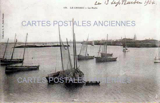 Cartes postales anciennes > CARTES POSTALES > carte postale ancienne > cartes-postales-ancienne.com Pays de la loire Loire atlantique Le Croisic