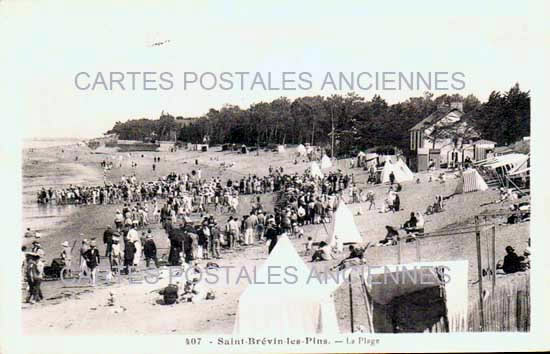 Cartes postales anciennes > CARTES POSTALES > carte postale ancienne > cartes-postales-ancienne.com Pays de la loire Saint Brevin Les Pins