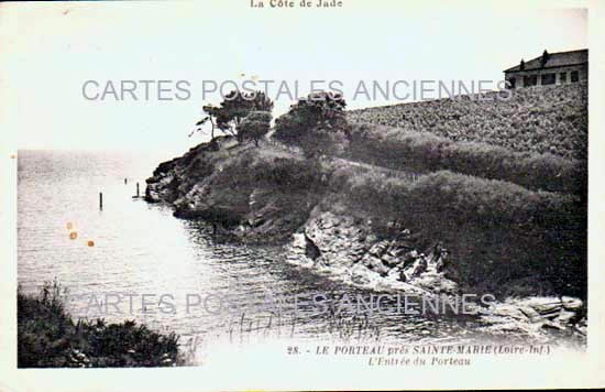 Cartes postales anciennes > CARTES POSTALES > carte postale ancienne > cartes-postales-ancienne.com Pays de la loire Loire atlantique Sainte Marie Sur Mer