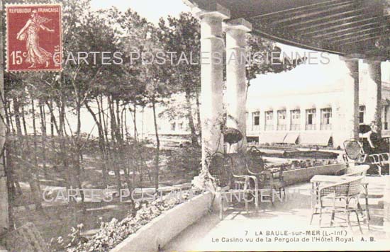 Cartes postales anciennes > CARTES POSTALES > carte postale ancienne > cartes-postales-ancienne.com Pays de la loire La Baule Escoublac