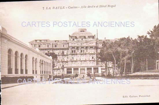 Cartes postales anciennes > CARTES POSTALES > carte postale ancienne > cartes-postales-ancienne.com Pays de la loire La Baule Escoublac