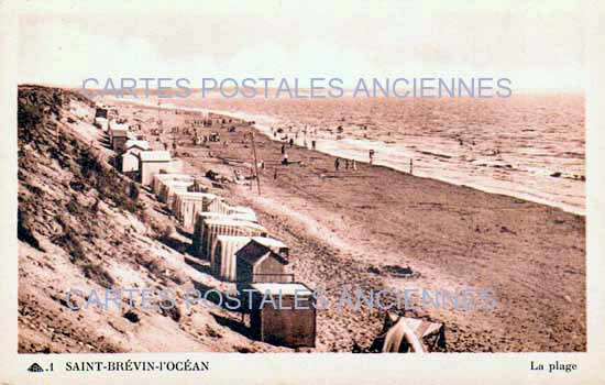 Cartes postales anciennes > CARTES POSTALES > carte postale ancienne > cartes-postales-ancienne.com Pays de la loire Saint Brevin Les Pins