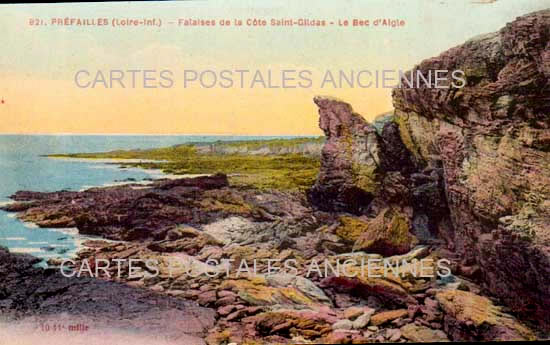 Cartes postales anciennes > CARTES POSTALES > carte postale ancienne > cartes-postales-ancienne.com Pays de la loire Prefailles