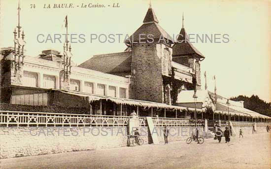 Cartes postales anciennes > CARTES POSTALES > carte postale ancienne > cartes-postales-ancienne.com Pays de la loire La Baule Escoublac