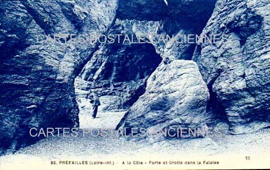 Cartes postales anciennes > CARTES POSTALES > carte postale ancienne > cartes-postales-ancienne.com Loire atlantique  Prefailles