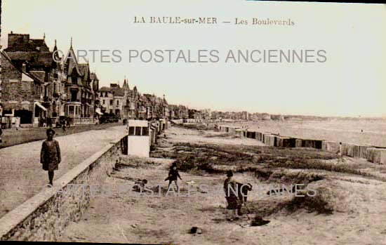 Cartes postales anciennes > CARTES POSTALES > carte postale ancienne > cartes-postales-ancienne.com Loire atlantique  La Baule Escoublac