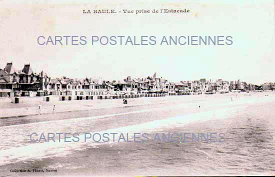 Cartes postales anciennes > CARTES POSTALES > carte postale ancienne > cartes-postales-ancienne.com Loire atlantique  La Baule Escoublac