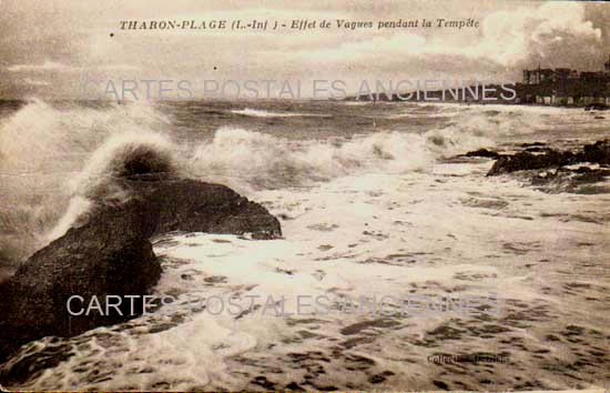Cartes postales anciennes > CARTES POSTALES > carte postale ancienne > cartes-postales-ancienne.com Pays de la loire Loire atlantique Tharon Plage