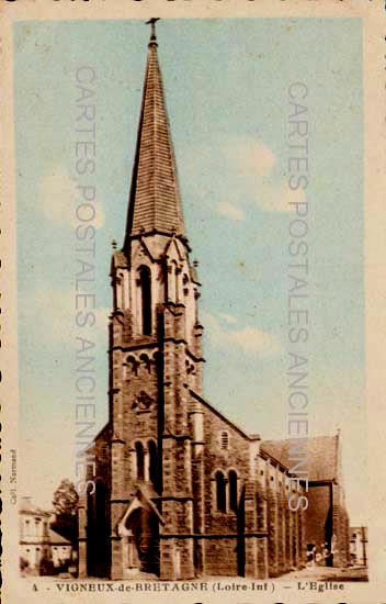 Cartes postales anciennes > CARTES POSTALES > carte postale ancienne > cartes-postales-ancienne.com Loire atlantique  Vigneux De Bretagne