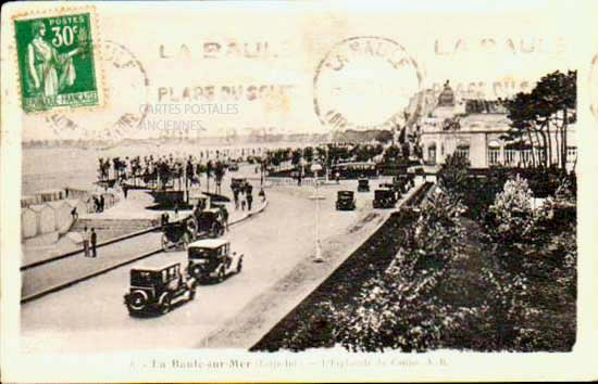 Cartes postales anciennes > CARTES POSTALES > carte postale ancienne > cartes-postales-ancienne.com Pays de la loire La Baule Escoublac