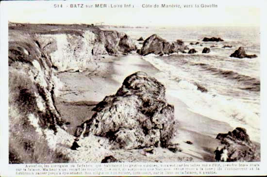 Cartes postales anciennes > CARTES POSTALES > carte postale ancienne > cartes-postales-ancienne.com Loire atlantique  Batz Sur Mer