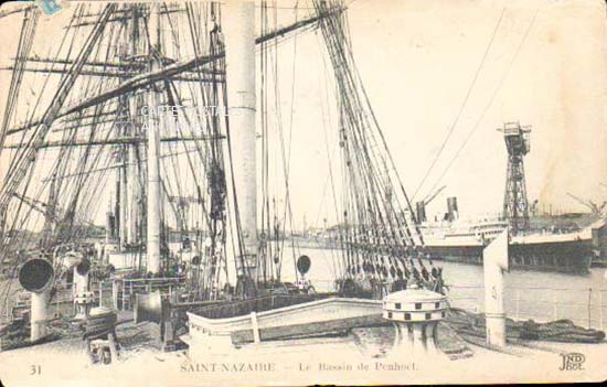 Cartes postales anciennes > CARTES POSTALES > carte postale ancienne > cartes-postales-ancienne.com Loire atlantique  Saint Nazaire