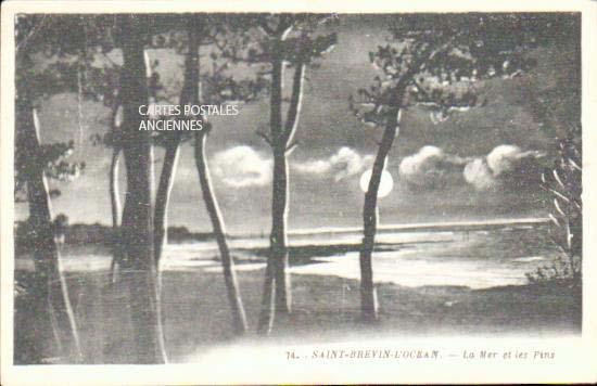 Cartes postales anciennes > CARTES POSTALES > carte postale ancienne > cartes-postales-ancienne.com Loire atlantique  Saint-Brevin-l'Ocean