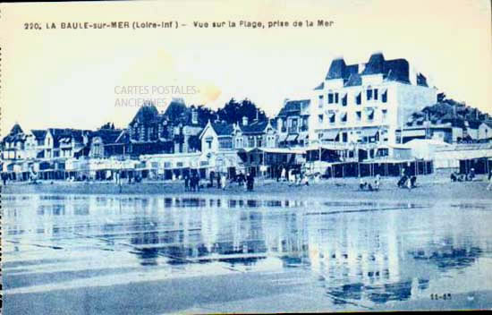 Cartes postales anciennes > CARTES POSTALES > carte postale ancienne > cartes-postales-ancienne.com Loire atlantique  La Baule Escoublac