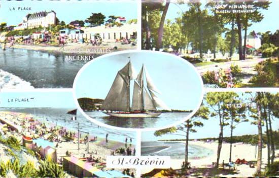 Cartes postales anciennes > CARTES POSTALES > carte postale ancienne > cartes-postales-ancienne.com Loire atlantique  Saint-Brevin-l'Ocean