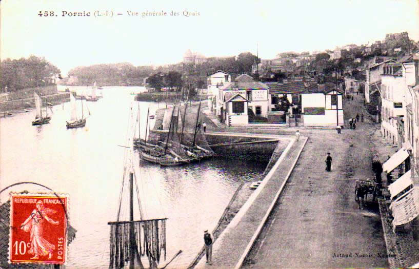 Cartes postales anciennes > CARTES POSTALES > carte postale ancienne > cartes-postales-ancienne.com Loire atlantique  Pornic