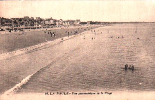 Cartes postales anciennes > CARTES POSTALES > carte postale ancienne > cartes-postales-ancienne.com Pays de la loire Loire atlantique La Baule Escoublac