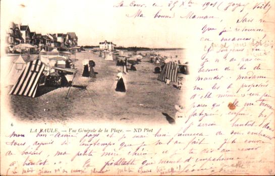 Cartes postales anciennes > CARTES POSTALES > carte postale ancienne > cartes-postales-ancienne.com Loire atlantique  La Baule Escoublac