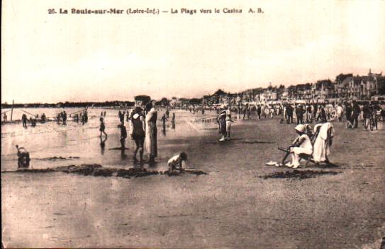 Cartes postales anciennes > CARTES POSTALES > carte postale ancienne > cartes-postales-ancienne.com Loire atlantique 44 La Baule Escoublac