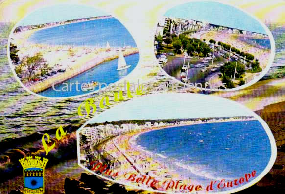 Cartes postales anciennes > CARTES POSTALES > carte postale ancienne > cartes-postales-ancienne.com Pays de la loire Loire atlantique La Baule Escoublac