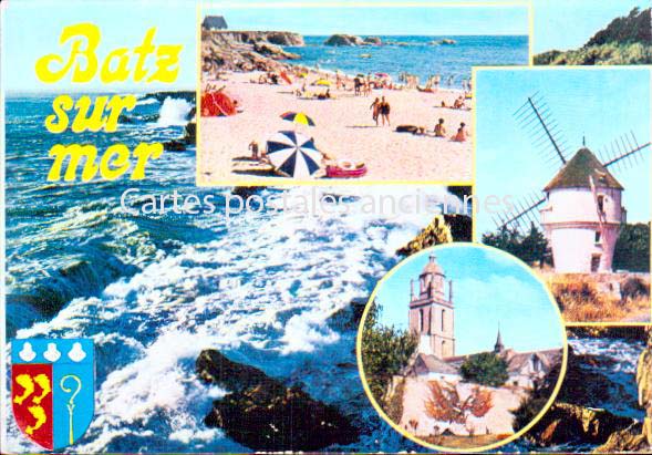 Cartes postales anciennes > CARTES POSTALES > carte postale ancienne > cartes-postales-ancienne.com Pays de la loire Batz Sur Mer