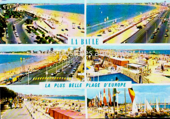 Cartes postales anciennes > CARTES POSTALES > carte postale ancienne > cartes-postales-ancienne.com Pays de la loire La Baule Escoublac