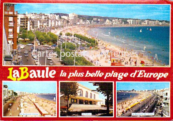 Cartes postales anciennes > CARTES POSTALES > carte postale ancienne > cartes-postales-ancienne.com Pays de la loire La Baule Escoublac