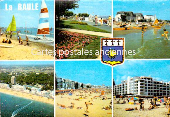Cartes postales anciennes > CARTES POSTALES > carte postale ancienne > cartes-postales-ancienne.com Pays de la loire Loire atlantique La Baule Escoublac