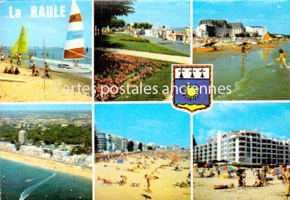 Cartes postales anciennes > CARTES POSTALES > carte postale ancienne > cartes-postales-ancienne.com Pays de la loire La Baule Escoublac