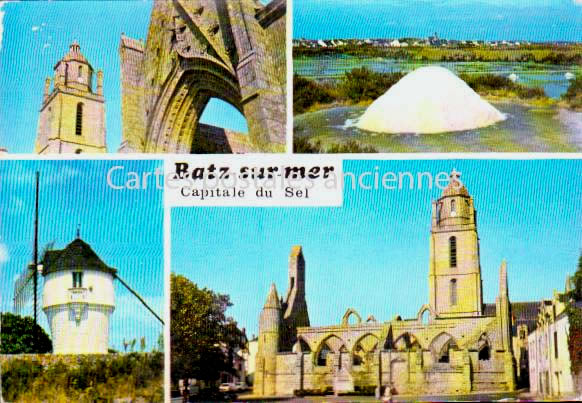 Cartes postales anciennes > CARTES POSTALES > carte postale ancienne > cartes-postales-ancienne.com Pays de la loire Loire atlantique Batz Sur Mer