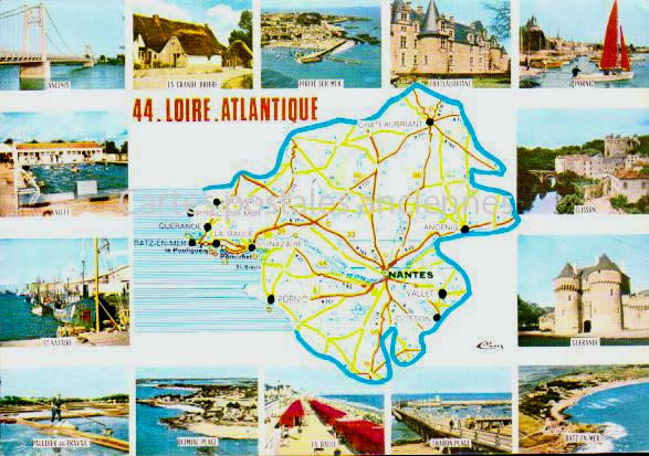 Cartes postales anciennes > CARTES POSTALES > carte postale ancienne > cartes-postales-ancienne.com Pays de la loire Loire atlantique Guerande