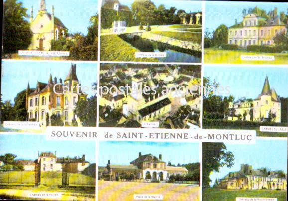 Cartes postales anciennes > CARTES POSTALES > carte postale ancienne > cartes-postales-ancienne.com Pays de la loire Loire atlantique Saint Etienne De Montluc
