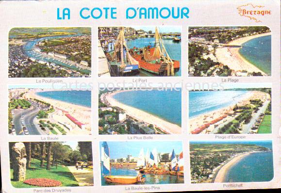 Cartes postales anciennes > CARTES POSTALES > carte postale ancienne > cartes-postales-ancienne.com Pays de la loire Loire atlantique La Baule Escoublac