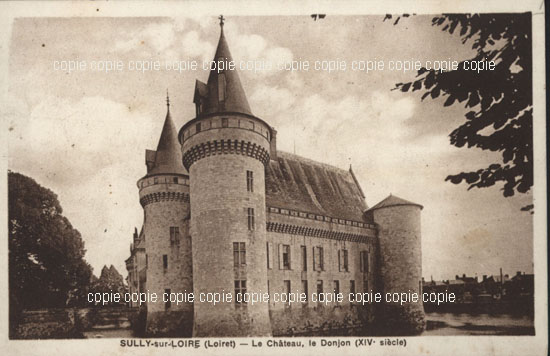 Cartes postales anciennes > CARTES POSTALES > carte postale ancienne > cartes-postales-ancienne.com Centre val de loire  Loiret Sully Sur Loire