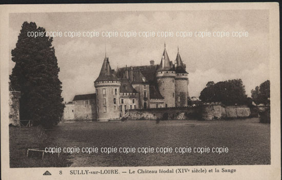 Cartes postales anciennes > CARTES POSTALES > carte postale ancienne > cartes-postales-ancienne.com Centre val de loire  Loiret Sully Sur Loire