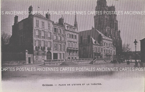 Cartes postales anciennes > CARTES POSTALES > carte postale ancienne > cartes-postales-ancienne.com Centre val de loire  Loiret Orleans