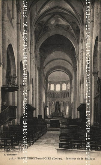 Cartes postales anciennes > CARTES POSTALES > carte postale ancienne > cartes-postales-ancienne.com Centre val de loire  Loiret Saint Benoit Sur Loire
