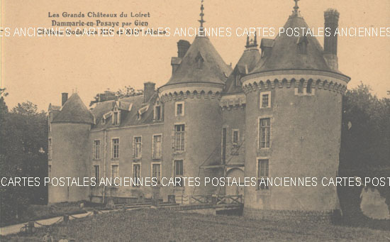 Cartes postales anciennes > CARTES POSTALES > carte postale ancienne > cartes-postales-ancienne.com Centre val de loire  Loiret Dammarie En Puisaye