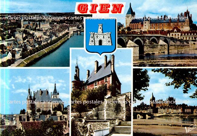Cartes postales anciennes > CARTES POSTALES > carte postale ancienne > cartes-postales-ancienne.com Centre val de loire  Loiret Gien
