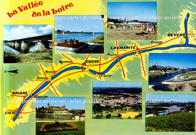 Cartes postales anciennes > CARTES POSTALES > carte postale ancienne > cartes-postales-ancienne.com Centre val de loire  Loiret Gien