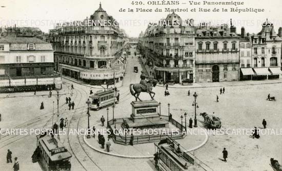 Cartes postales anciennes > CARTES POSTALES > carte postale ancienne > cartes-postales-ancienne.com Centre val de loire  Loiret Orleans